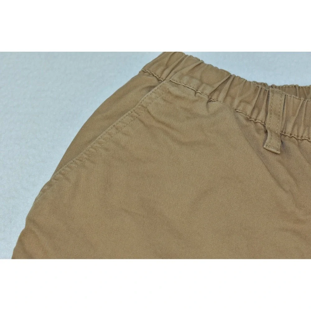 Chubbies The Staples Men Shorts Size M Tan Brown Twill Chino Elastic Waist 7
